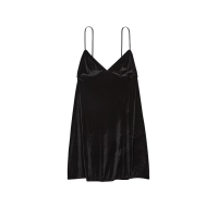 Пеньюар Velvet Slip Dress Black