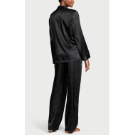 Сатинова піжама Victoria's Secret Dew Drop Satin Long Pajama Set